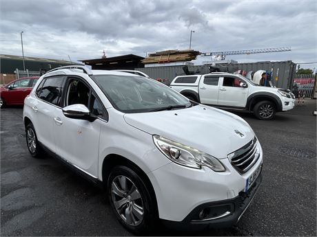 2015 PEUGEOT 2008 ALLURE PURETECH 82 VTI WHITE