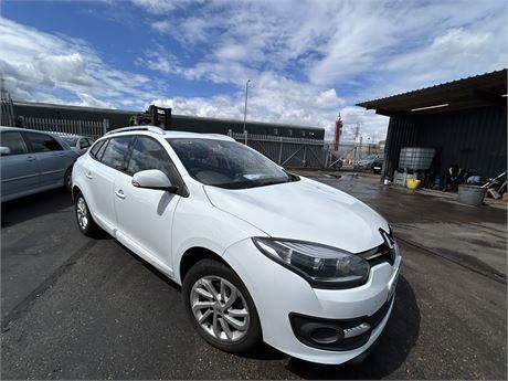 2014 RENAULT MEGANE DYNAMIQUE TT ENERGY TCE 115 S/S WHITE