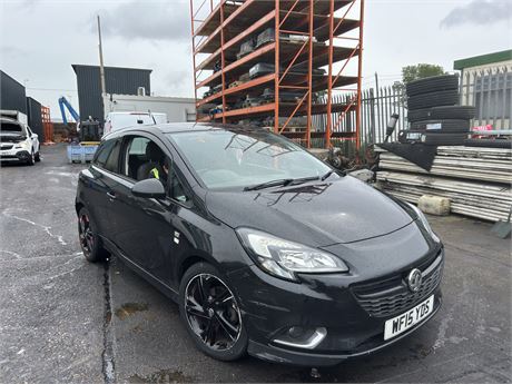 2015 VAUXHALL CORSA LIMITED EDITION BLACK