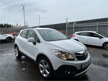 2013 VAUXHALL MOKKA TECH LINE 115 VVT ECOTEC-4 S/S WHITE