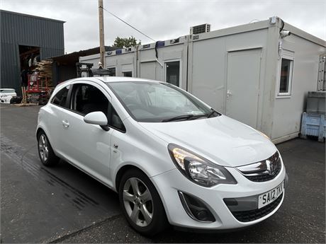 2012 VAUXHALL CORSA SXI ECOTEC-4 OPT S/S WHITE