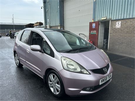 2009 HONDA JAZZ I-VTEC I-SHIFT AUTO RED