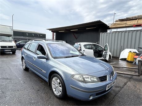 2006 RENAULT LAGUNA DYNAMIQUE AUTO BLUE