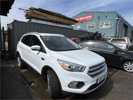 2017 FORD KUGA TITANIUM TDCI 150 2WD S/S WHITE