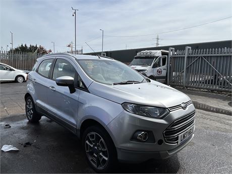 2017 FORD ECOSPORT TITANIUM TURBO T ECOBOOST 125 S/S SILVER