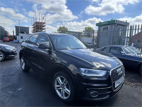 2012 AUDI Q3 S LINE TDI 140 S/S BLACK