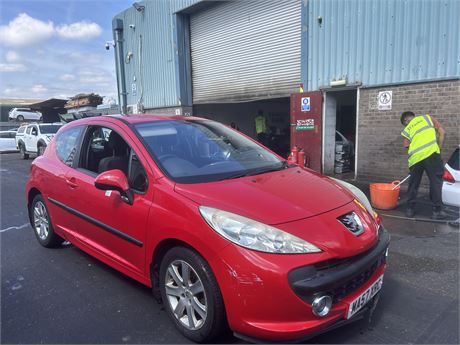 2007 PEUGEOT 207 SPORT 110 RED