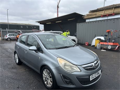 2012 VAUXHALL CORSA SE AUTO SILVER