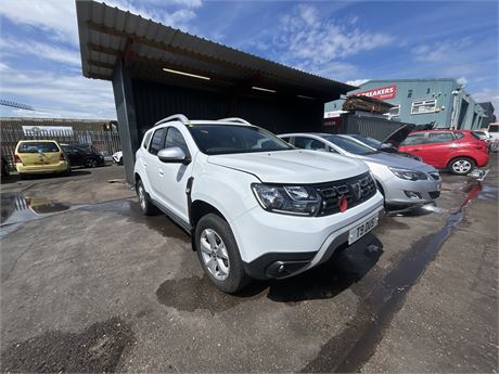 2019 DACIA DUSTER COMFORT TCE 130 4X2 S/S WHITE
