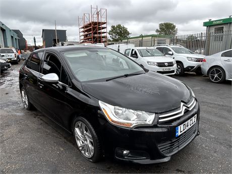 2014 CITROEN C4 SELECTION VTI 120 BLACK