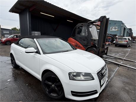 2011 AUDI A3 TFSI SPORT WHITE