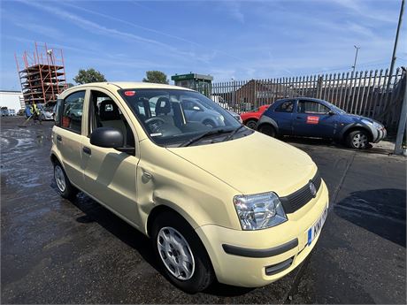 2011 FIAT PANDA ACTIVE YELLOW