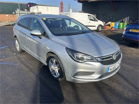 2016 VAUXHALL ASTRA TECH LINE CDTI 110 SILVER