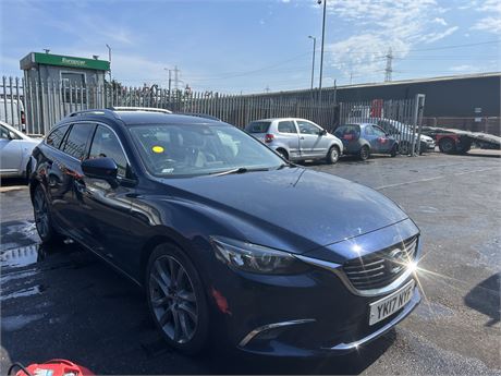 2017 MAZDA 6 SPORT NAV SKYACTIV-D 150 S/S BLUE
