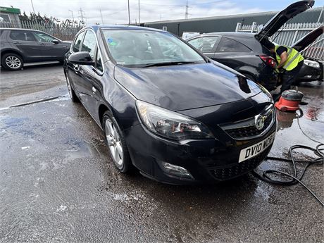 2010 VAUXHALL ASTRA SRI TURBO 140 BLACK