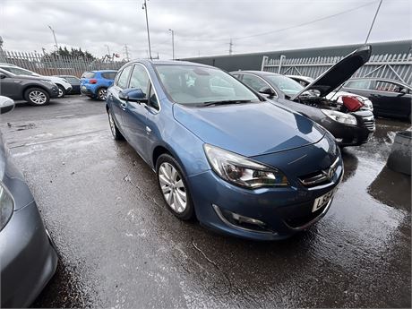 2014 VAUXHALL ASTRA ELITE VVT AUTO BLUE
