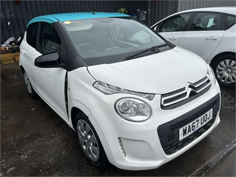 2017 CITROEN C1 FEEL PURETECH 82 WHITE