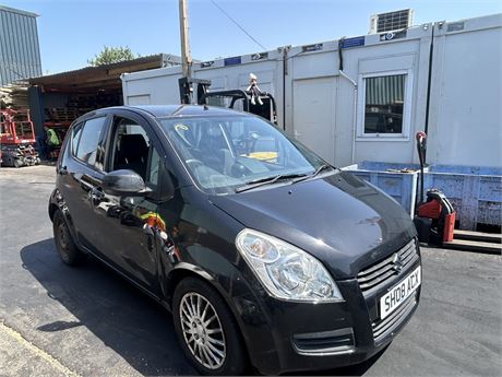 2008 SUZUKI SPLASH GLS BLACK