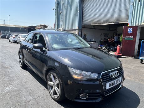 2011 AUDI A1 SPORT TFSI 122 S/S BLACK