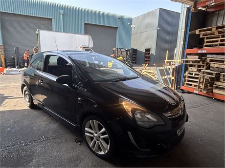 2014 VAUXHALL CORSA SRI BLACK