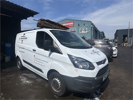 2017 FORD TRANSIT CUSTOM 270 TDCI 105 L1H1 SWB OPT S/S WHITE