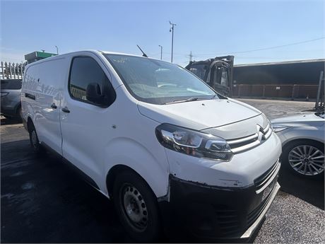 2018 CITROEN DISPATCH ENTERPRISE BLUEHDI 95 XL1200 L2H1 MWB EXTENDED FRAME WHITE