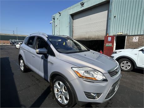 2011 FORD KUGA TITANIUM TDCI 163 POWERSHIFT AUTO SILVER