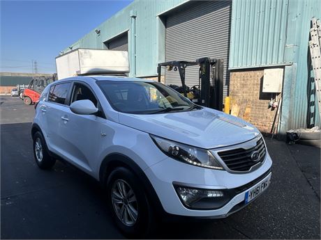 2011 KIA SPORTAGE 1 GDI ISG S/S WHITE