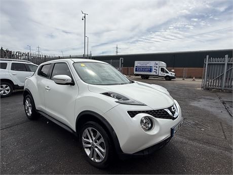 2015 NISSAN JUKE ACENTA PREMIUM DIG-T 115 S/S WHITE
