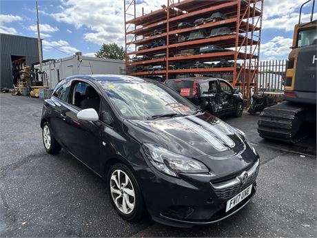 2017 VAUXHALL CORSA STING 75 ECOFLEX BLACK