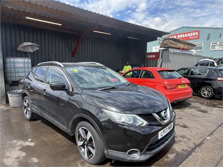 2017 NISSAN QASHQAI N-CONNECTA DIG-T 115 CVT XTRONIC AUTO S/S BLACK