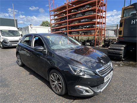 2016 PEUGEOT 308 ALLURE BLUEHDI 120 S/S BLACK