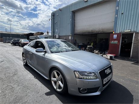 2010 AUDI A5 S LINE TDI 170 OPT S/S SILVER