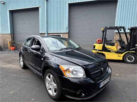2007 DODGE CALIBER SXT SPORT CVT2 AUTO BLACK