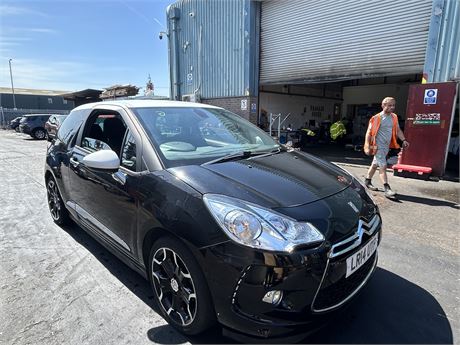 2014 CITROEN DS3 DSTYLE + VTI 120 BLACK