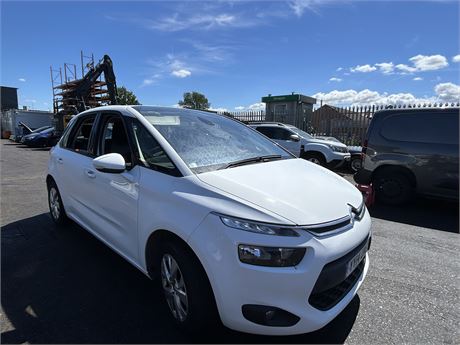 2014 CITROEN C4 PICASSO VTR+ AIRDREAM E-HDI 115 S/S WHITE