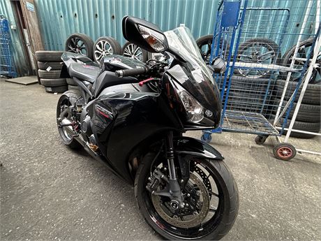 2012 HONDA CBR 1000 RR-C FIREBLADE INLINE FOUR BLACK