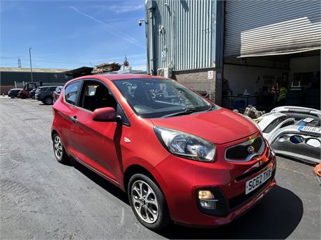 2013 KIA PICANTO CITY RED