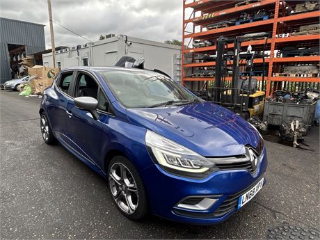 2018 RENAULT CLIO GT LINE TCE 90 ENERGY S/S BLUE