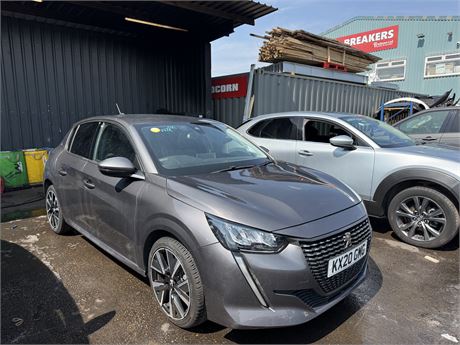 2020 PEUGEOT 208 ALLURE PURETECH 130 EAT8 AUTO S/S GREY