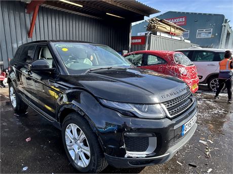 2017 LAND ROVER RANGE ROVER EVOQUE SE TECH TD4 S/S BLACK