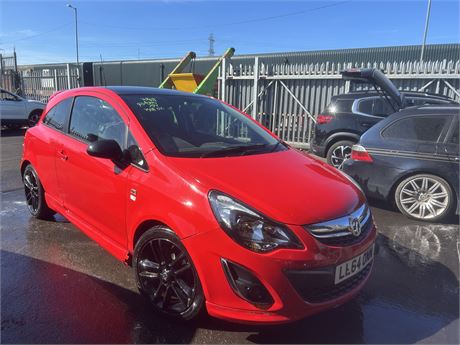 2014 VAUXHALL CORSA LTD EDTN CDTI EFLEX 75 RED