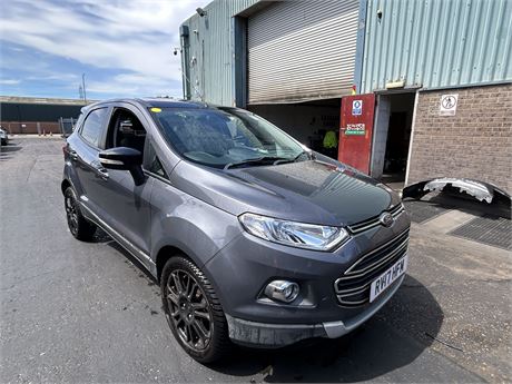 2017 FORD ECOSPORT TITAIUM S ECOBOOST 140 GREY