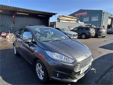 2017 FORD FIESTA ZETEC TURBO ECOBOOST 100 GREY