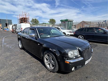 2006 CHRYSLER 300C V6 CRD AUTO BLACK