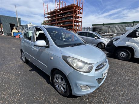 2012 HYUNDAI I10 ACTIVE SILVER