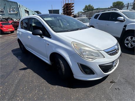 2012 VAUXHALL CORSA LIMITED EDITION ECOTEC-4 OPT S/S WHITE