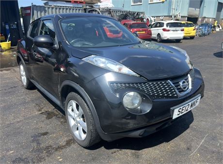 2012 NISSAN JUKE ACENTA BLACK