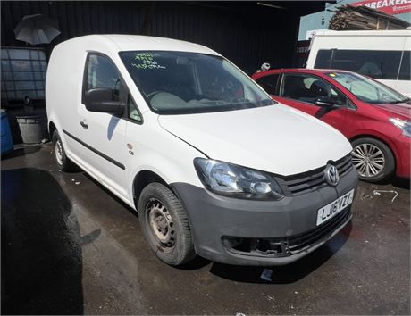 2016 VOLKSWAGEN CADDY C20 STARTLINE TDI 75 SWB WHITE