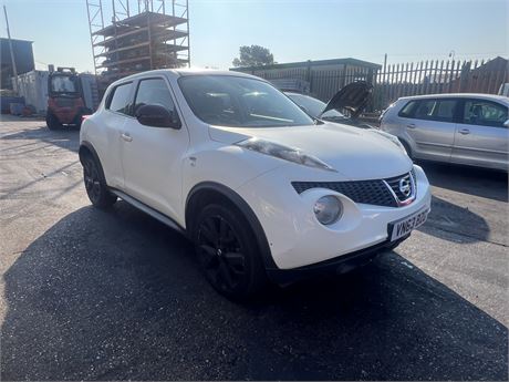 2013 NISSAN JUKE N-TEC DCI 110 WHITE